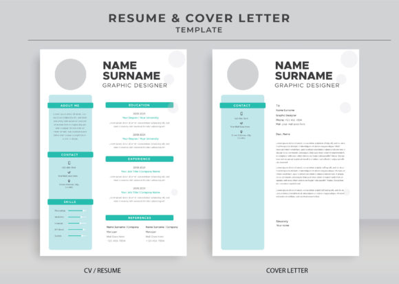 Download Resume and Cover Letter Template - Premium Bundle