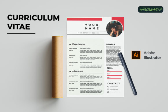 Download CV Resume Template #430 - Resume template Collection
